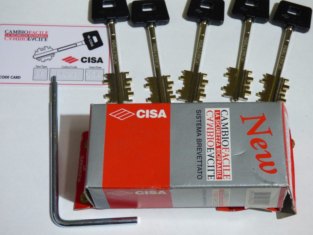 Что такое запасной комплект ключей CISA и как его использовать
